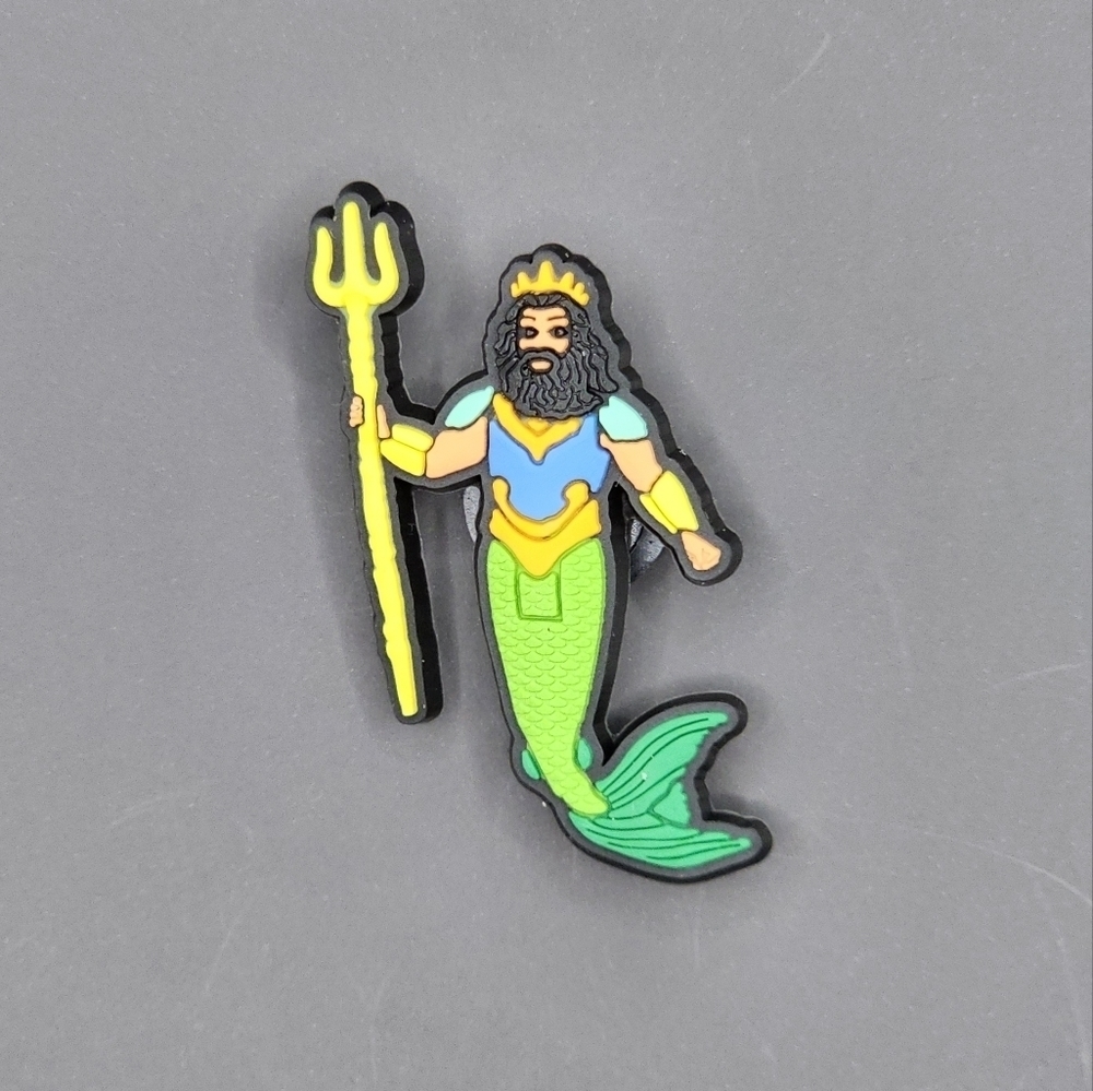 (5/$15) Disney King Triton Croc Charm